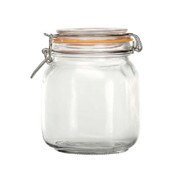 Wholesale - 30oz GLASS JAR LID W/CHALKBOARD C/P 24, UPC: 068296510696
